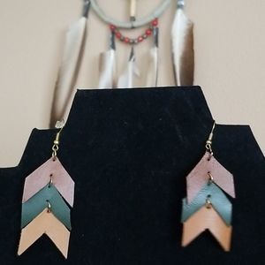 Earrings - Leather